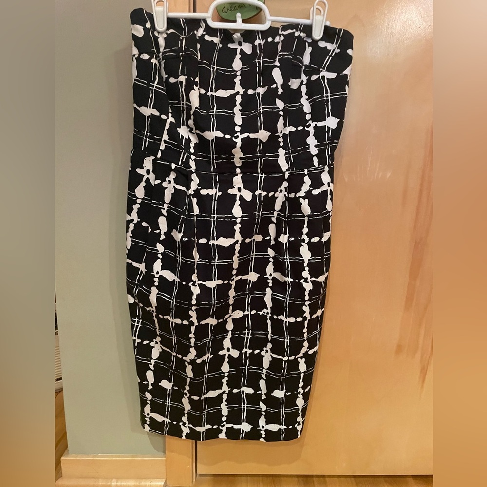 Express strapless cocktail dress